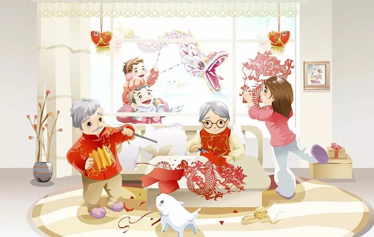 春節過(guò)年圖